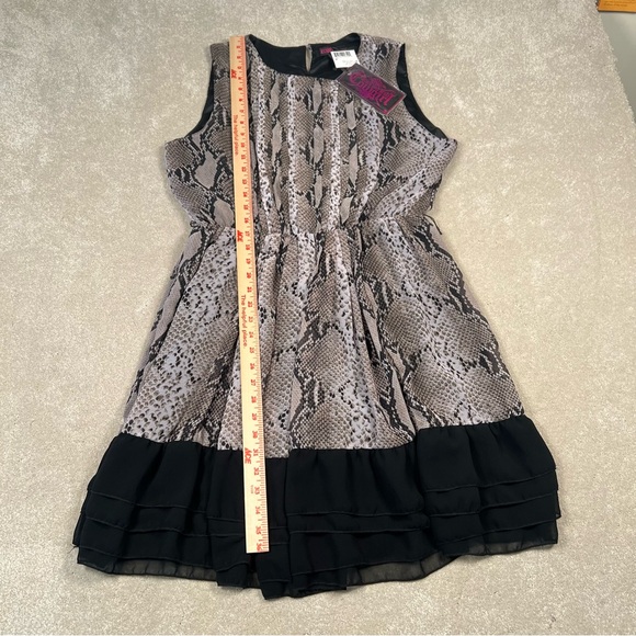 Rock & Roll Cowgirl Dress NWT Snake Print Sleeveless Black/Gray Women's‎ X Large - Picture 8 of 16